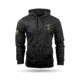 Nine Line Apparel Nine Line American Camo Hooded Sweatshirt Black L, AMERCAMO-DT6100-BLACK-L