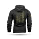 Nine Line Apparel Nine Line American Camo Hooded Sweatshirt Black L, AMERCAMO-DT6100-BLACK-L