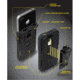 Nite Ize Connect Case/Mobile Mount Combo Pack - Black CNTMM-IP4-01SC