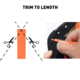 Nite Ize KnotBone Stretch LaceLock System,Bright Orange KBLL-31-2R7