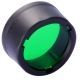 Nitecore 25mm Filter, MH1A, MH2A, MH1C, Green, 6952506490356