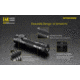 Nitecore E4K EDC Flashlight with USB-C Rechargeable Battery, Black, 6952506405657