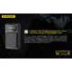 Nitecore FX1 Digital USB Travel Battery Charger for Fujifilm NP-W126 and NP-W126S Batteries, Black, 6952506492657