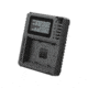 Nitecore FX3 2-Slot USB-C QC Battery Charger for Fujifilm X-T4, Black, 6952506494378