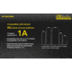 Nitecore LC10 Portable Multi-Function USB Charger for 18650 Batteries, Cell Phones with Backup Flashlight, Black, 6952506492572