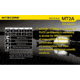 Nitecore MT2A 345 Lumen LED Flashlight, Use 2x AA Batteries, Black, 6952506400744