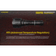 Nitecore NEW P30 1000 Lumen 676 Yard Long Throw Hunting Flashlight, Black, 6952506405534