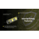 Nitecore NL2155HPi 5500mAh Rechargeable 21700 Battery for i Series