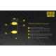 Nitecore NL1834R 3400mAh USB Rechargeable 18650 Battery, Yellow, 6952506492305