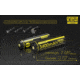Nitecore NL1834R 3400mAh USB Rechargeable 18650 Battery, Yellow, 6952506492305