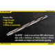 Nitecore NTP10 Titanium Tactical Pen with Tungsten Steel Tip, Silver, 6952506401338