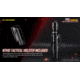 Nitecore P10i 1800 Lumen USB-C Rechargeable Flashlight, Black, 6952506406500