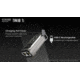 Nitecore TINI 2 500 Lumen Rechargeable Keychain Flashlight, Titanium, 6952506407163