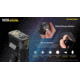 Nitecore TM20K 2000 Lumen Flashlight, Black, 6952506407057