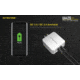 Nitecore UA42Q 2-Port Quick Charge USB 2.0 &amp; 3.0 Adapter, Silver, 6952506493067