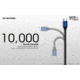 Nitecore UAC20 3.3ft USB Type C 3A Fast Charging Cable, Blue, 6952506493272