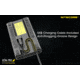 Nitecore UCN4 PRO Dual-Slot USB QuickCharge 2.0 Charger for Canon LP-E4 &amp; LP-E4N Camera Batteries, Black, 6952506493050