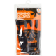 Norfin Grip 3 Cut Gloves - Mens, Orange Black, Medium, 703073-02M