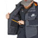Norfin Rebel Pro Insulated Gray Rain Jacket - Men's, Gray, Large, 596003-L