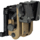 Norotos LoSto Helmet Mount, Push Button w/ Breakaway, PVS-15/18/21/31, Coyote Brown, One Size, 1960010CB-2b