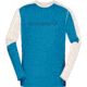 Norrona Falketind Equaliser Merino Round Neck Shirt - Men's, Hawaiian Surf/Indigo Night, Large, 1820-22 6609 L
