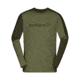 Norrona Falketind Equaliser Merino Round Neck Shirt - Mens, Olive Night/Rosin, Extra Large, 1820-22-3319-XL