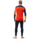 Norrona Falketind Equaliser Merino Round Neck Shirt - Mens, Orange Popsicle/Indigo Night, Small, 7042698472120