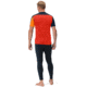 Norrona Falketind Equaliser Merino T-Shirt - Mens, Orange Popsicle/Indigo Night, 2XL, 7042698472342