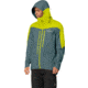 Norrona Falketind Gore-Tex Paclite Jacket - Mens, Sulphur Spring/North Atlantic, Extra Large, 7042698454676
