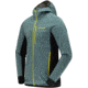 Norrona Falketind Warm2 Octa Hood - Mens, North Atlantic/Caviar, Medium, 7042698452382