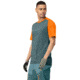Norrona Fjora Equaliser Lightweight T-Shirt - Mens, North Atlantic/Orange Popsicle, Large, 7042698471840