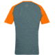 Norrona Fjora Equaliser Lightweight T-Shirt - Mens, North Atlantic/Orange Popsicle, Large, 7042698471840