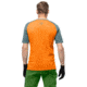 Norrona Fjora Wool T-Shirt - Mens, North Atlantic/Orange Popsicle, Small, 7042698461520