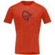 Norrona Fjora Wool T-Shirt - Mens, Rooibos Tea/Indigo Night, Medium, 2224-21 5511 M