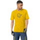 Norrona Fjora Wool T-Shirt - Mens, Sulphur/Vintage Indigo, Small, 2224-21 5012 S