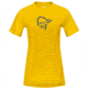 Norrona Fjora Wool T-Shirt - Womens, Sulphur, Small, 2225-21 5010 S