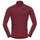 Norrona Fjra Equaliser Long Sleeve Zip Top - Mens, Tawny Port, Extra Large, 2214-21-1201-XL