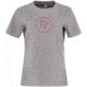Norrona Icons T-Shirt - Womens, Grey Melange, Small, 3405-23 8870 S