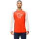 Norrona PureUll Norrona Long Sleeve - Mens, Arednalin Red/Snowdrop, Medium, 5262-21 5643 M