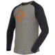 Norrona PureUll Norrona Long Sleeve - Mens, Castor Grey/Caviar Black Melange, 2XL, 5262-21 8704 XXL