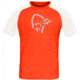 Norrona PureUll Norrona T-Shirt - Mens, Arednalin Red/Snowdrop, Small, 5261-21 5643 S