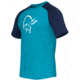 Norrona PureUll Norrona T-Shirt - Mens, Hawaiian Surf/Indigo Night, Small, 5261-21 6609 S