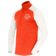 Norrona PureUll Norrona Zip Neck Shirt - Mens, Arednalin Red/Snowdrop, Medium, 5270-21 5643 M