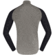 Norrona PureUll Norrona Zip Neck Shirt - Mens, Castor Grey/Caviar Black Melange, 2XL, 5270-21 8704 XXL