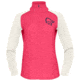 Norrona PureUll Norrona Zip Neck Shirt - Womens, Honeysuckle/Snowdrop, Extra Small, 5271-21 5558 XS