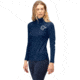 Norrona PureUll Norrona Zip Neck Shirt - Womens, Indigo Night, Extra Large, 5271-21 2295 XL