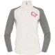 Norrona PureUll Norrona Zip Neck Shirt - Womens, Snowdrop/Castor Grey, Medium, 5271-21 9942 M