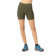 Norrona Senja Equaliser Stretch 6in Tights - Womens, Olive Night/Caviar, Extra Small, 5825-23-3329-XS