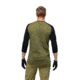 Norrona Skibotn Wool 3/4 T-Shirt - Mens, Olive Drab, Extra Large, 7042698392909