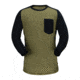 Norrona Skibotn Wool 3/4 T-Shirt - Men's, Olive Drab, Extra Large, 4202-20 3897 XL
